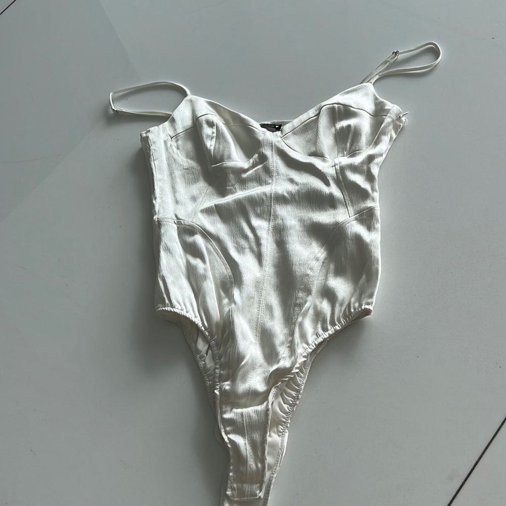 Brand new Zara satin boustier cami body suit